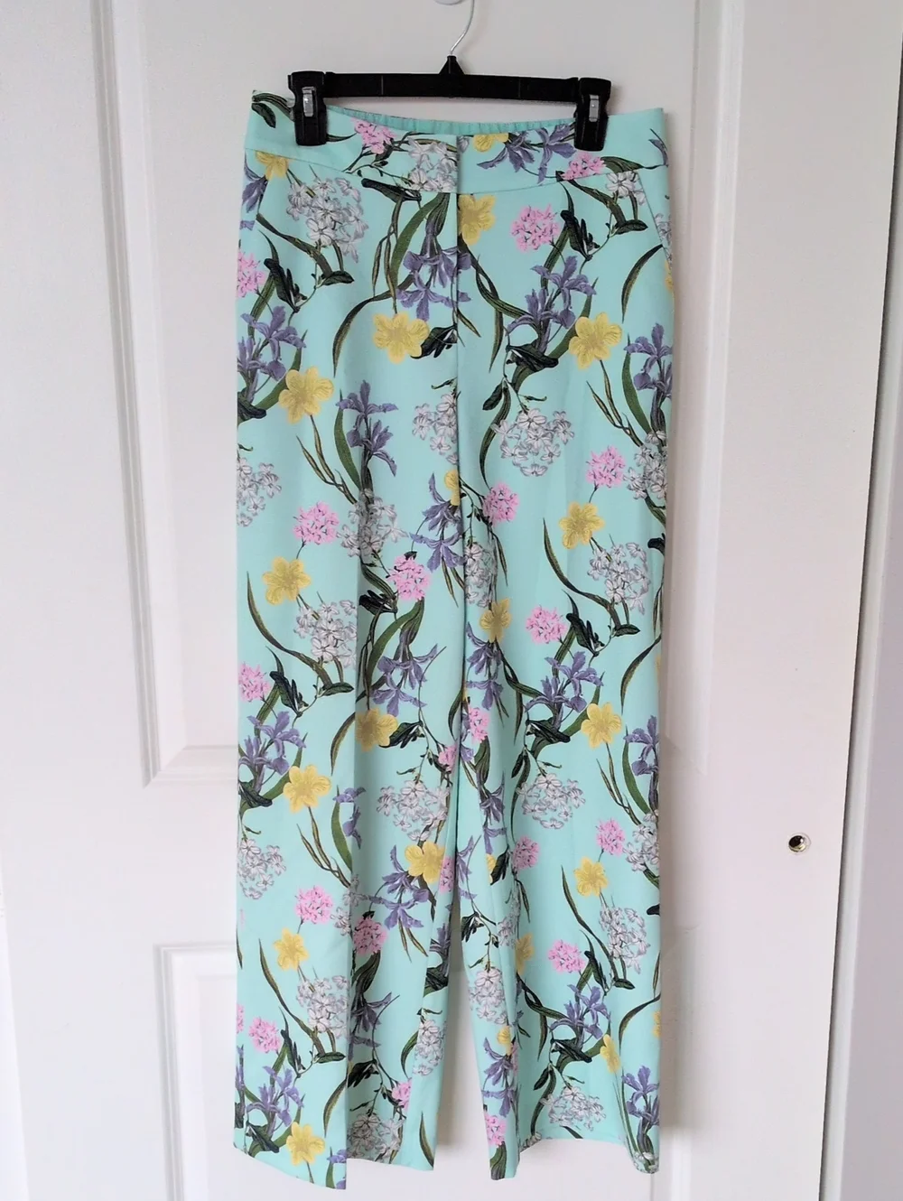 Tahari ASL Light Mint Floral Button-Front Sample Set Size 6